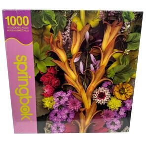 2005‎ Solstice Floral 1000 Piece Springbok jigsaw puzzle
